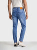 Men's Blue Slim Fit Solid Casual Jeans