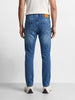 Men's Blue Slim Fit Solid Casual Jeans