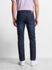 Men's Blue Slim Fit Solid Casual Jeans
