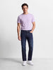 Men's Blue Slim Fit Solid Casual Jeans