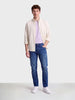 Men's Blue Slim Fit Solid Casual Jeans