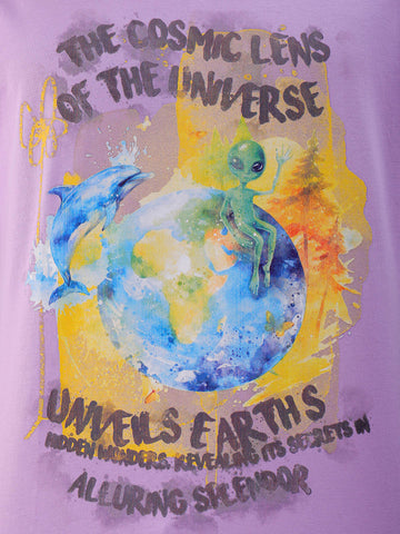 Shop Men's Printed Oversized T-Shirt Online.