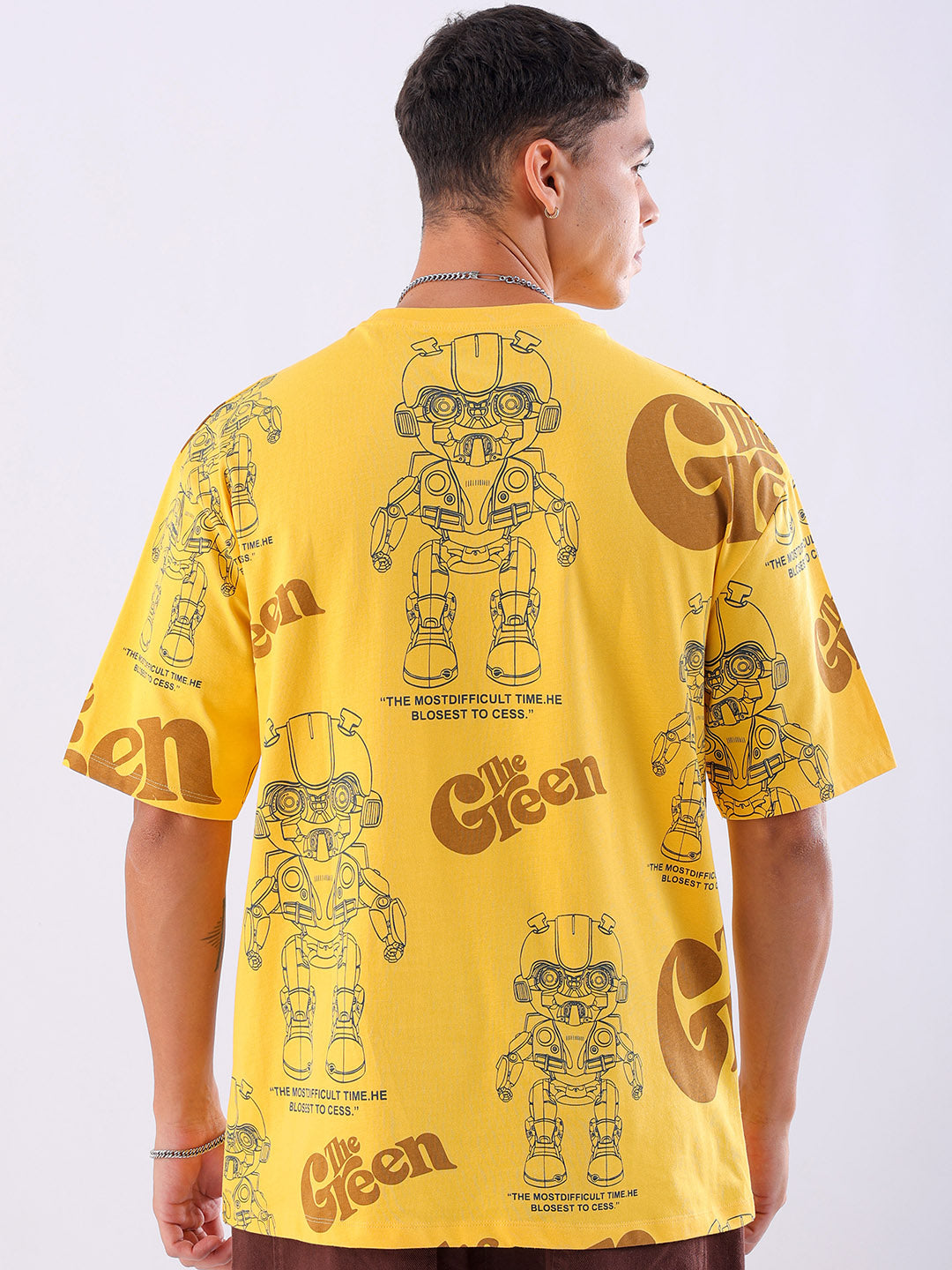 Shop Men's Printed Oversized T-shirt Online.