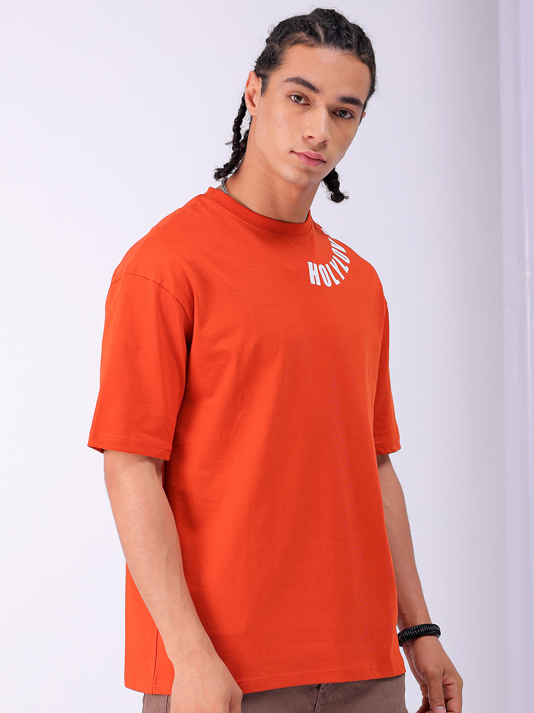 Shop Men's Back Printed Oversized T-Shirt Online.