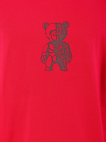 Shop Men's Back Printed Oversized T-shirt Online.