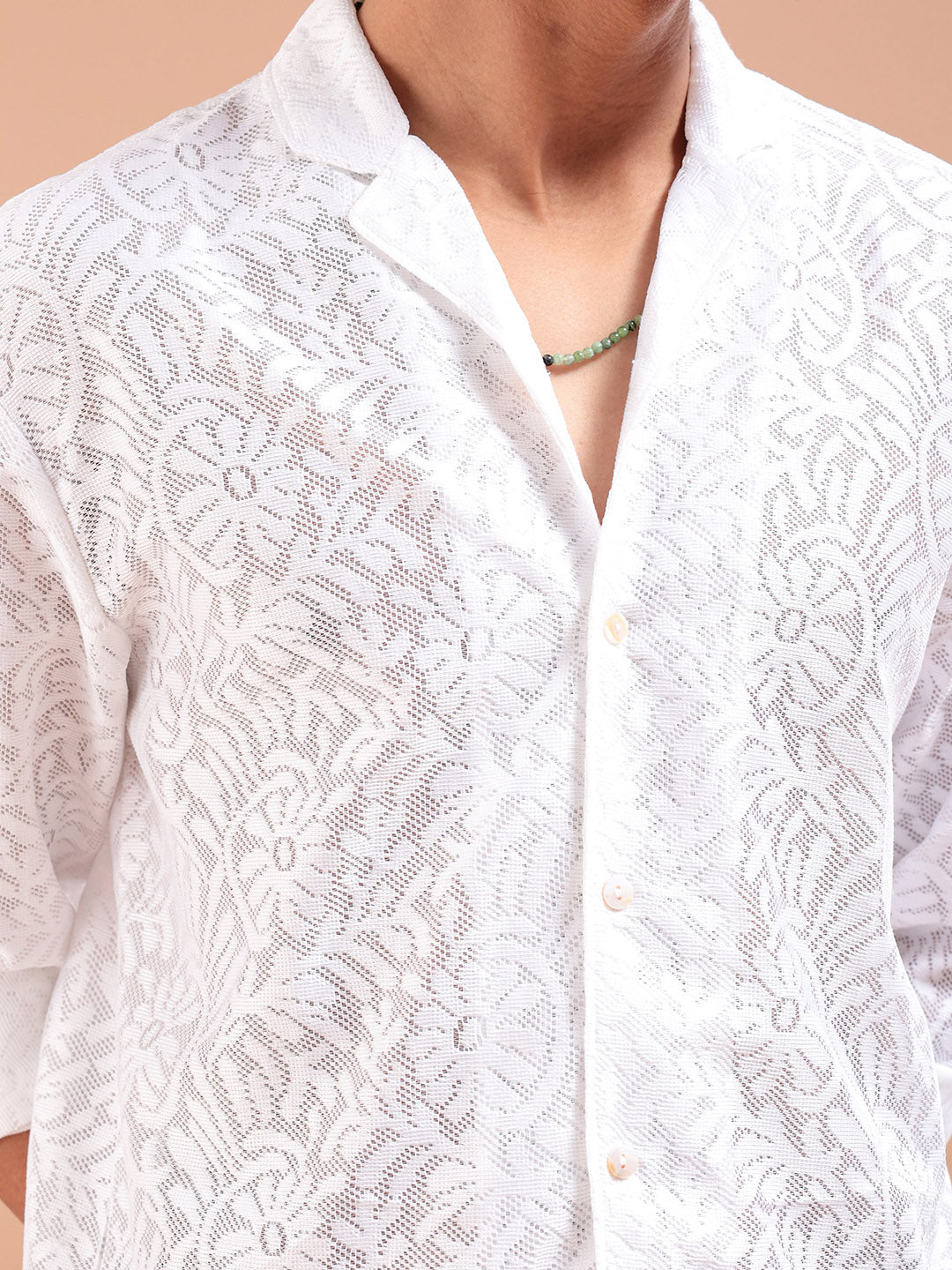 Shop Men's Textured Relaxed Fit Resortwear Shirt Online.