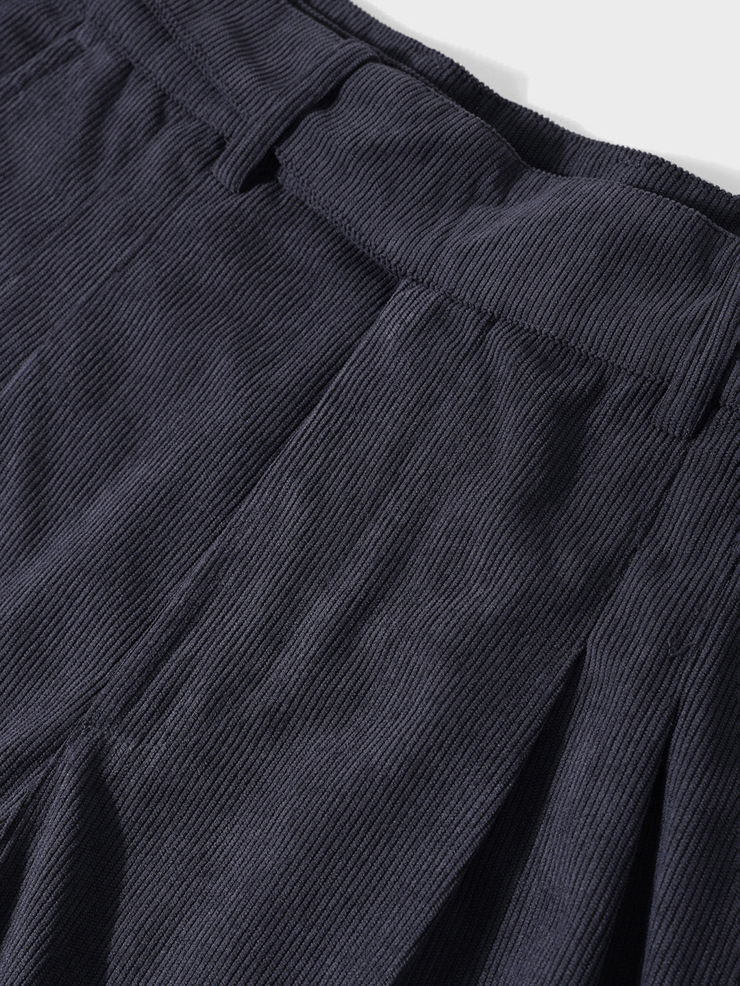 Men's Grey Relaxed Fit Casual Textured Trousers