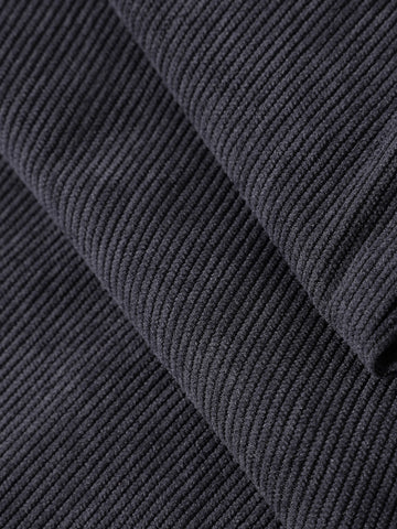 Men's Grey Relaxed Fit Casual Textured Trousers