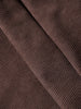 Men's Brown Relaxed Fit Casual Textured Trousers