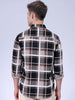 Men's Brown Regular Fit Solid Casual Shirt