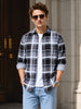 Men's Grey Regular Fit Solid Casual Shirt