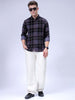 Men's Grey Regular Fit Solid Casual Shirt