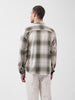 Men's Green Regular Fit Checked Casual Shirt