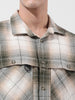 Men's Green Regular Fit Checked Casual Shirt