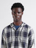 Men's Blue Regular Fit Checked Casual Shirt