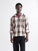 Men's Beige Regular Fit Checked Casual Shirt