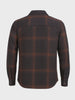 Men's Brown Regular Fit Checked Casual Shirt