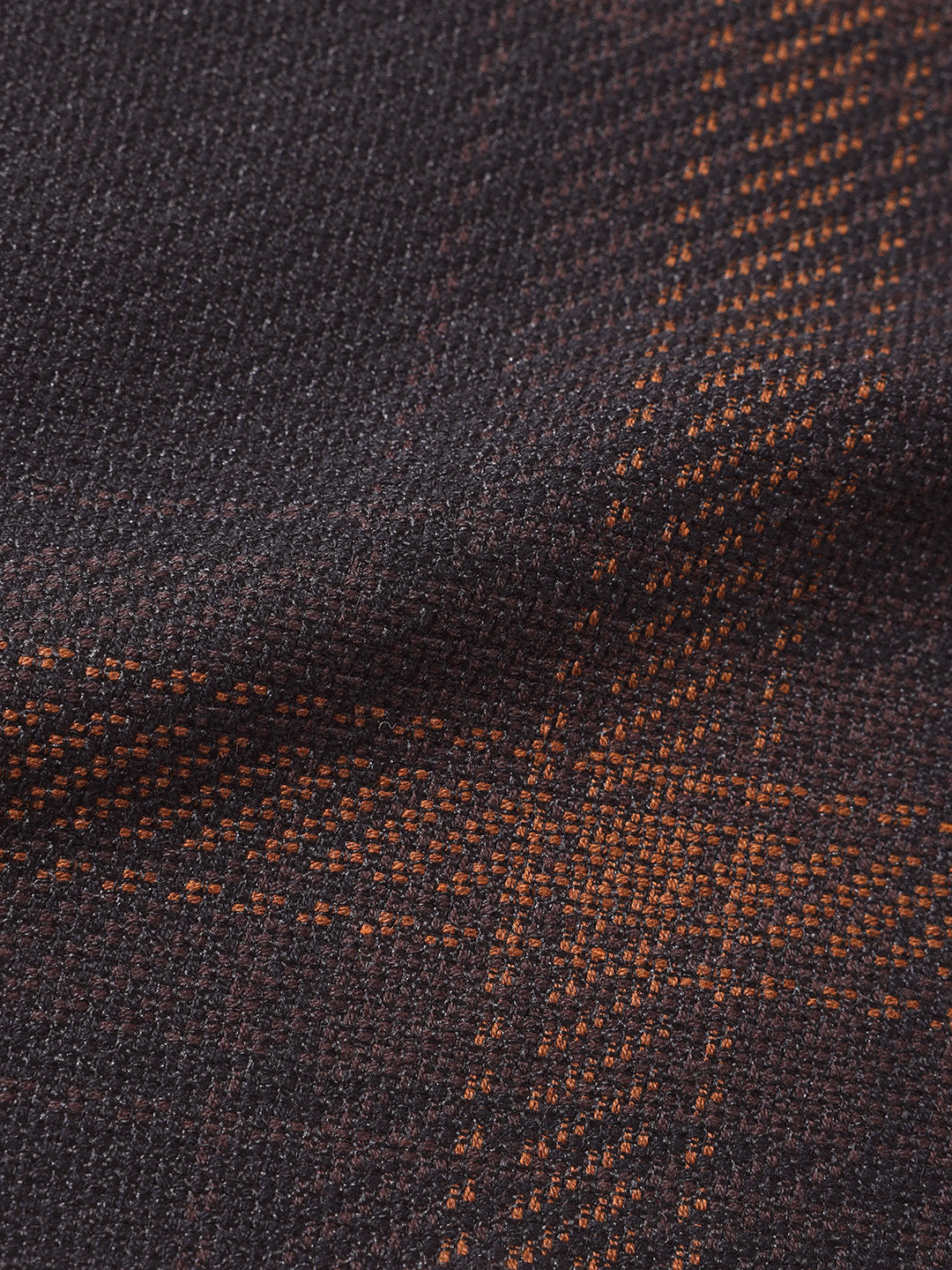 Men's Brown Regular Fit Checked Casual Shirt