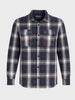 Men's Red Regular Fit Checked Casual Shirt