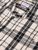 Men's Black Regular Fit Checked Casual Shirt