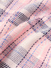 Men's Orange Regular Fit Checked Casual Shirt