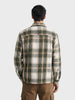 Men's Green Regular Fit Checked Casual Shirt