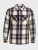 Men's Blue Regular Fit Checked Casual Shirt