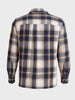 Men's Blue Regular Fit Checked Casual Shirt