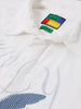 Men's White Boxy Fit Graphic Street Shirt