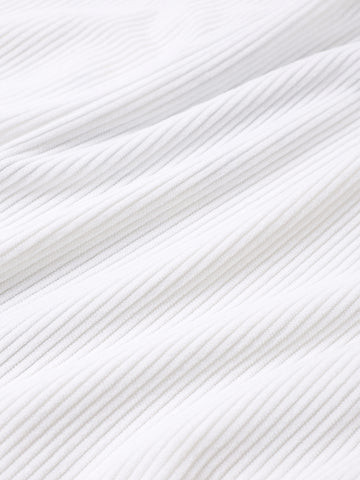 Men's White Boxy Fit Graphic Street Shirt