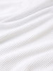 Men's White Boxy Fit Graphic Street Shirt