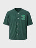 Men's Dark Green Boxy Fit Graphic Printed Street Wear Topwear