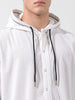 Men's White Regular Fit Solid Street Shirt