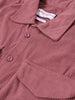 Men's Dusty Pink Regular Fit Solid Casual Shirt