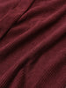 Men's Maroon Regular Fit Solid Casual Shirt