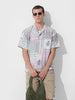 Men's Multicolor Relaxed Fit Printed Resort Wear Shirt