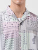 Men's Multicolor Relaxed Fit Printed Resort Wear Shirt