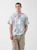 Men's Multicolor Relaxed Fit Printed Resort Wear Shirt