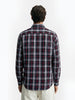 Men's Black Slim Fit Checked Casual Shirt