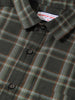 Men's Green Slim Fit Checkered Casual Shirts