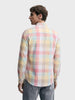 Men's Multicolor Slim Fit Checkered Casual Shirts