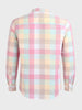 Men's Multicolor Slim Fit Checkered Casual Shirts