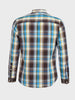 Men's Brown Slim Fit Checked Casual Shirt
