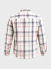 Men's Beige Slim Fit Checkered Casual Shirts