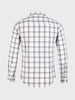 Men's Cream Slim Fit Checkered Casual Shirt