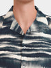 Men's Multicolor Relaxed Fit Printed Resort Wear Shirt
