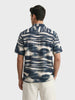 Men's Multicolor Relaxed Fit Printed Resort Wear Shirt