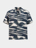 Men's Multicolor Relaxed Fit Printed Resort Wear Shirt