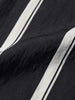 Men's Black Regular Fit Vertical Stripes Casual Shirt