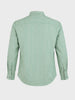 Men's Green Regular Fit Striped Casual Shirt
